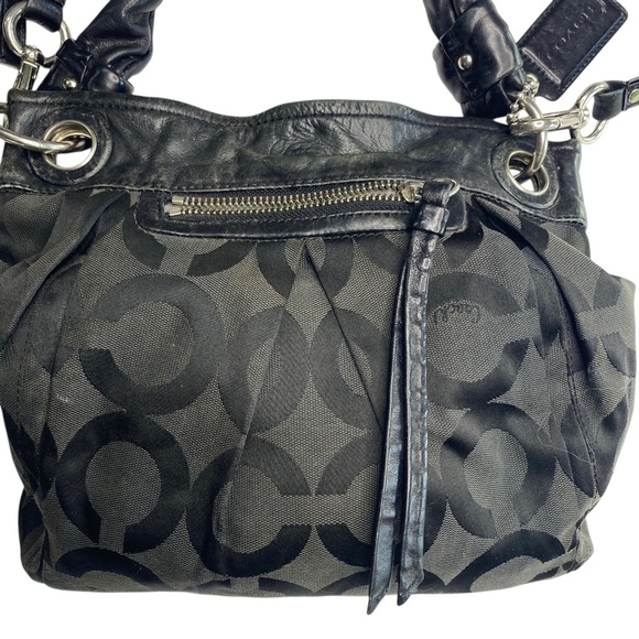 Coach Y2K Parker C Black Patterned Women's Shoulder Bag - Picture 2 of 8